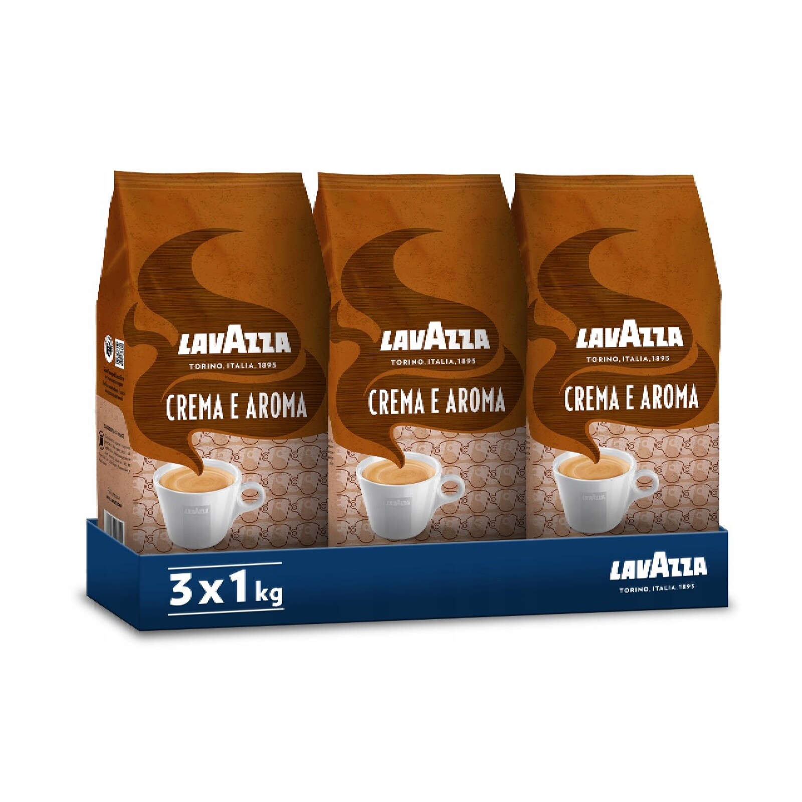 Káva zrnková Lavazza Crema e Aroma 3x1kg
