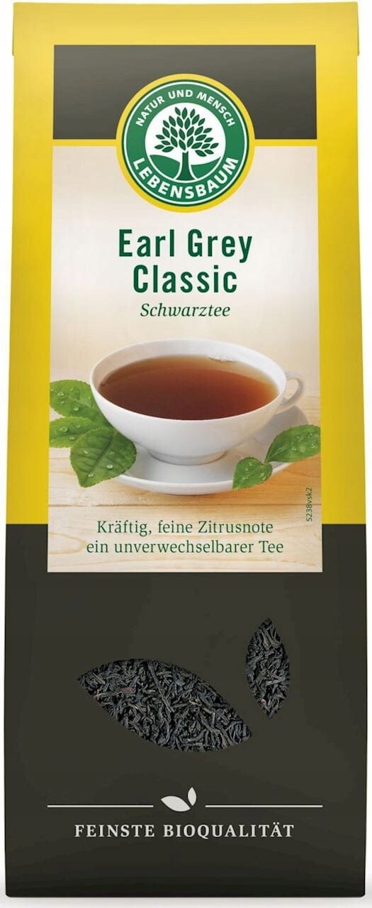 Čaj Earl Grey Listový Bio 100 g Lebensbaum