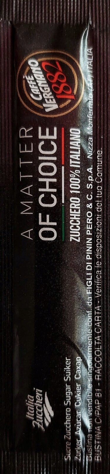 Cukr Vergnano bílé sáčky 4 kg