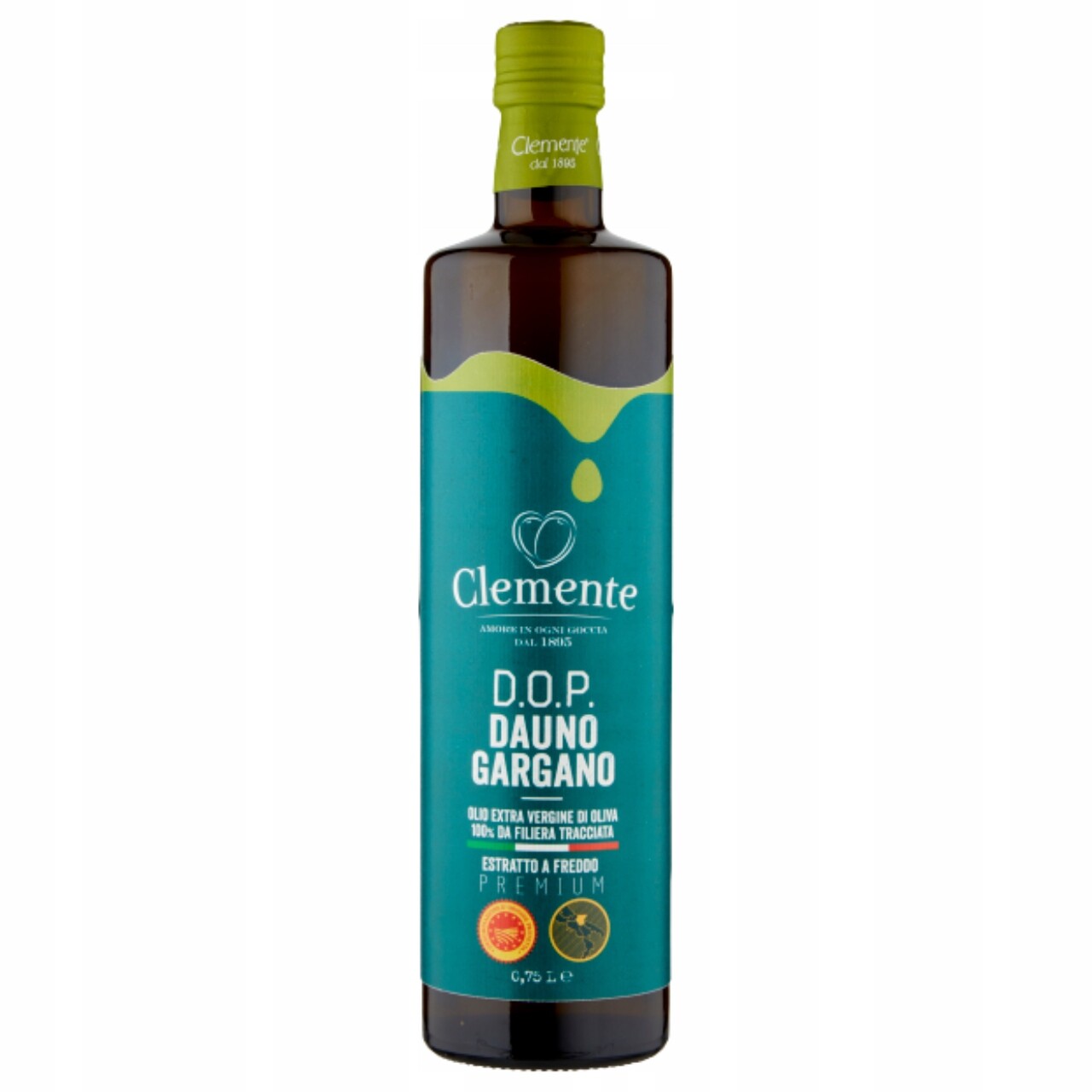 Clemente Evo Dop Gargano Olivový olej 750 ml