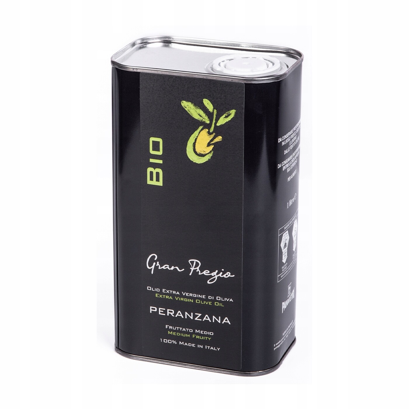 Extra Panenský Olivový Olej Gran Pregio Bio Sklizeň 2024 Oceněný 1 L Italského