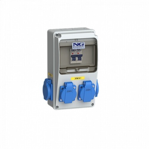 Zásuvková skříň Mini SJ 31 6965 MN.01 jištěná, bez chrániče