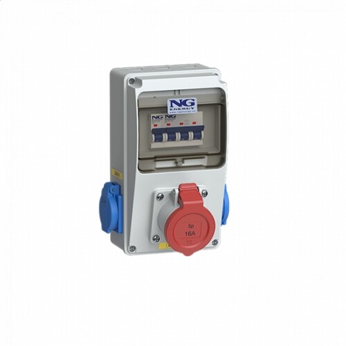 Zásuvková skříň Mini SJ 51 6963 MN.01 jištěná, bez chrániče