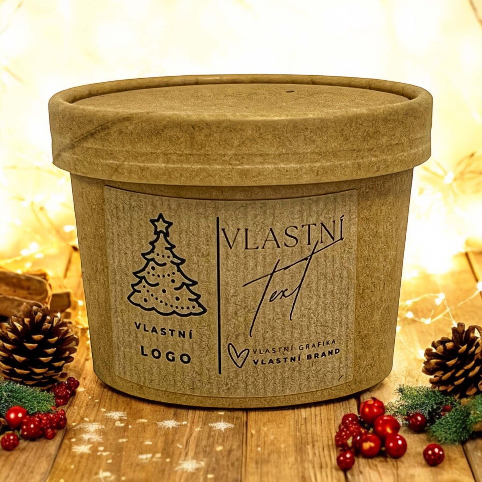 Nutworld.cz Firemní dárky na míru - EKO kelímek s ořechy