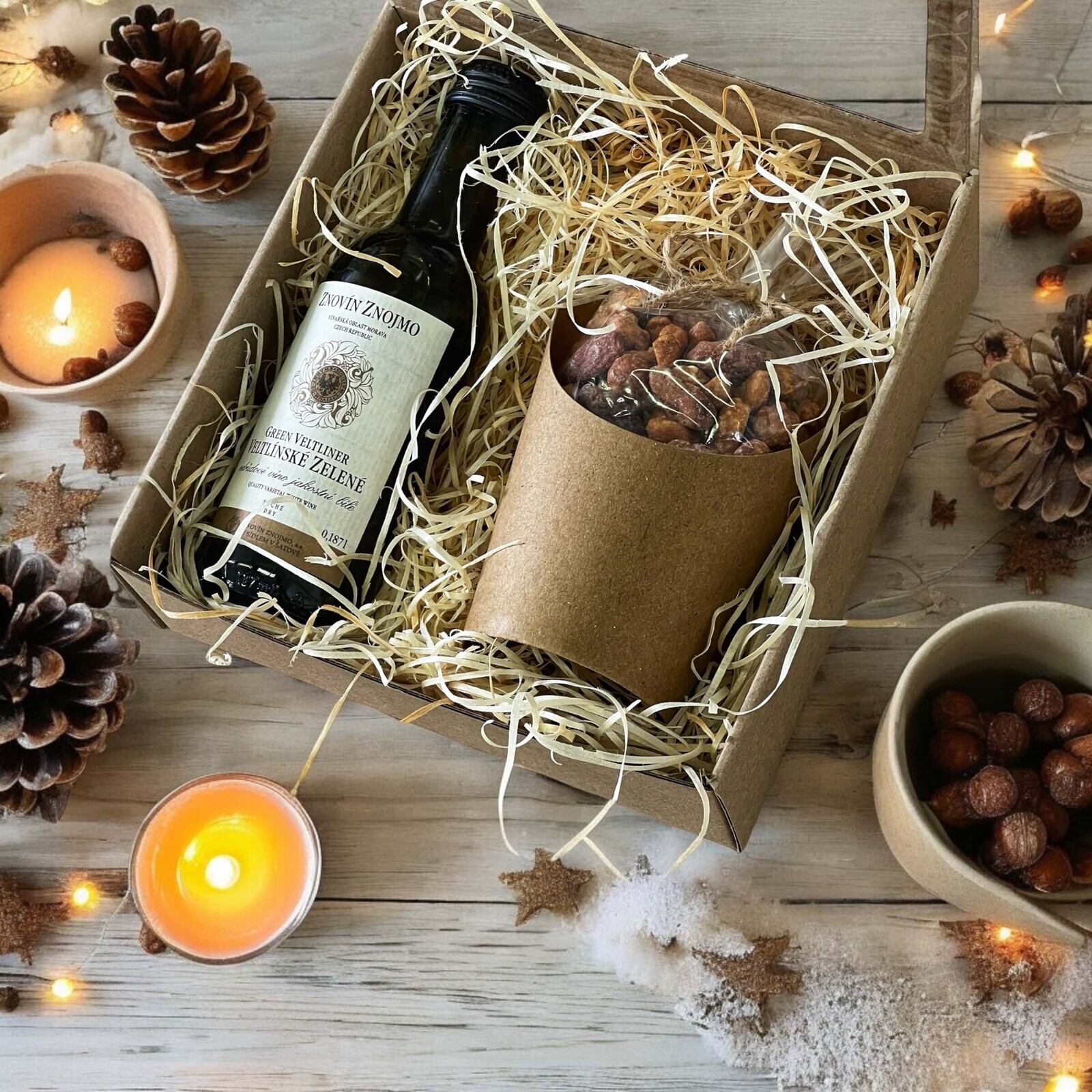 Nutworld.cz Firemní dárková krabička S - Vlastní výběr