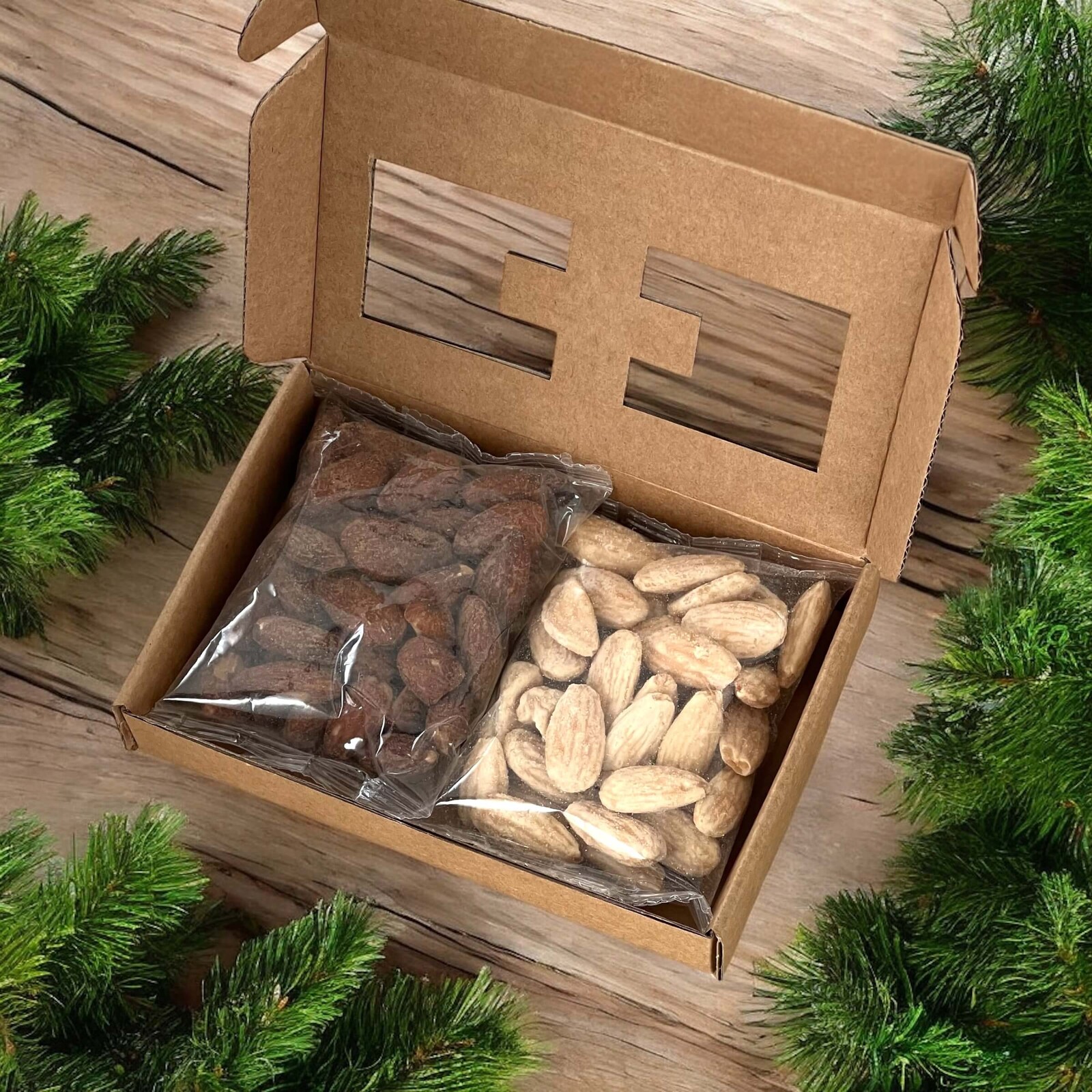 Nutworld.cz Firemní dárek ořechový neutrální 2x50 s vlastním logem