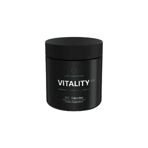 LIFEUNLOCKED VITALITY 2.0 Magnesium + Vitamin D3 + K2, 90 kapslí