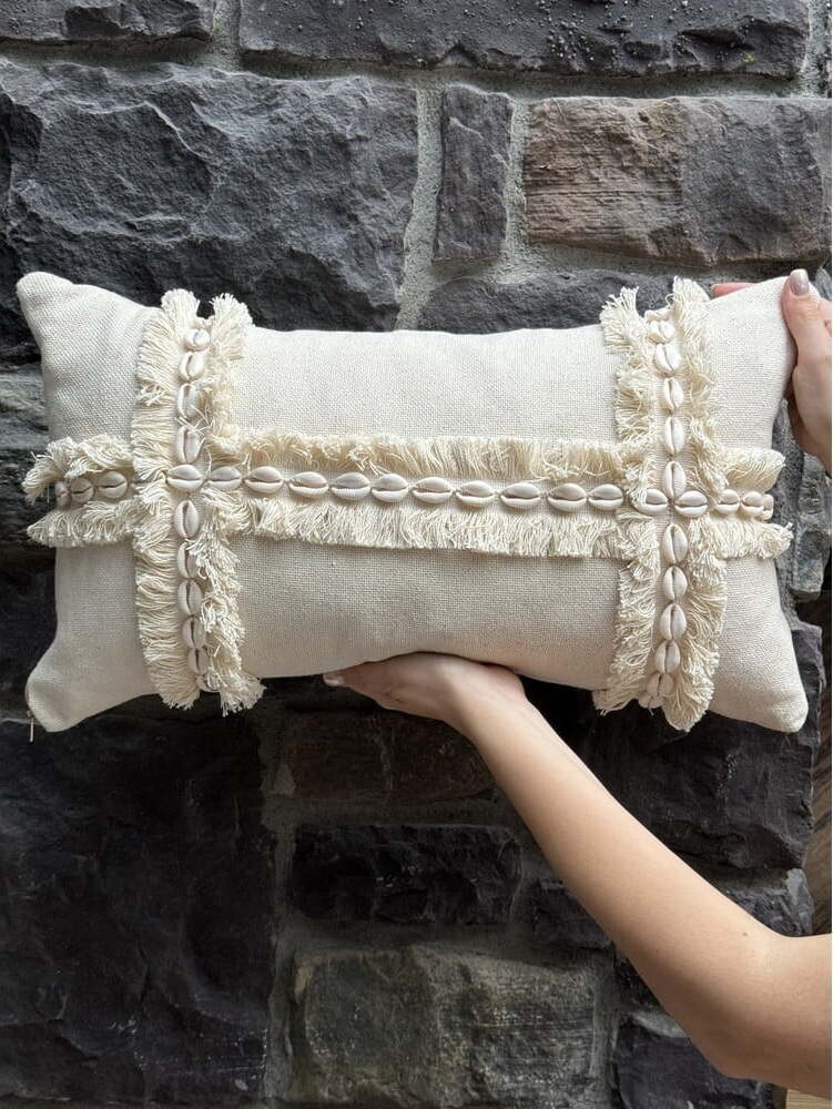 Bavlněný povlak na polštář 30x50 cm Seashells – Mioli Decor