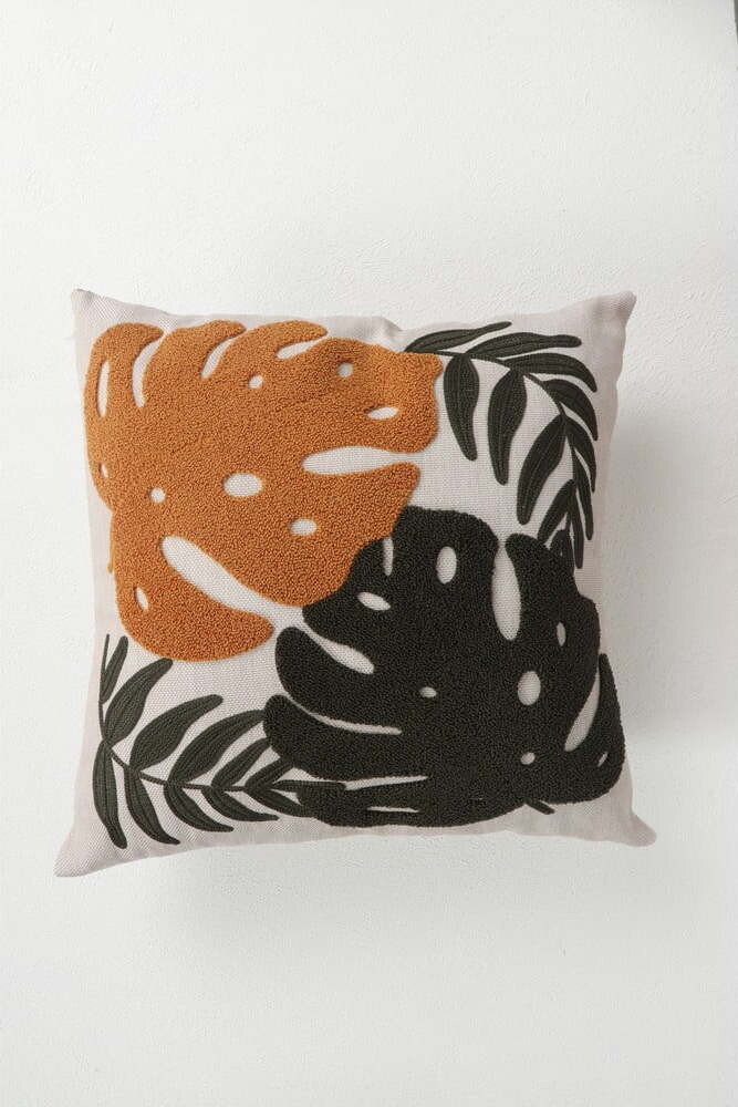 Lněný dekorační polštář 43x43 cm – Mioli Decor