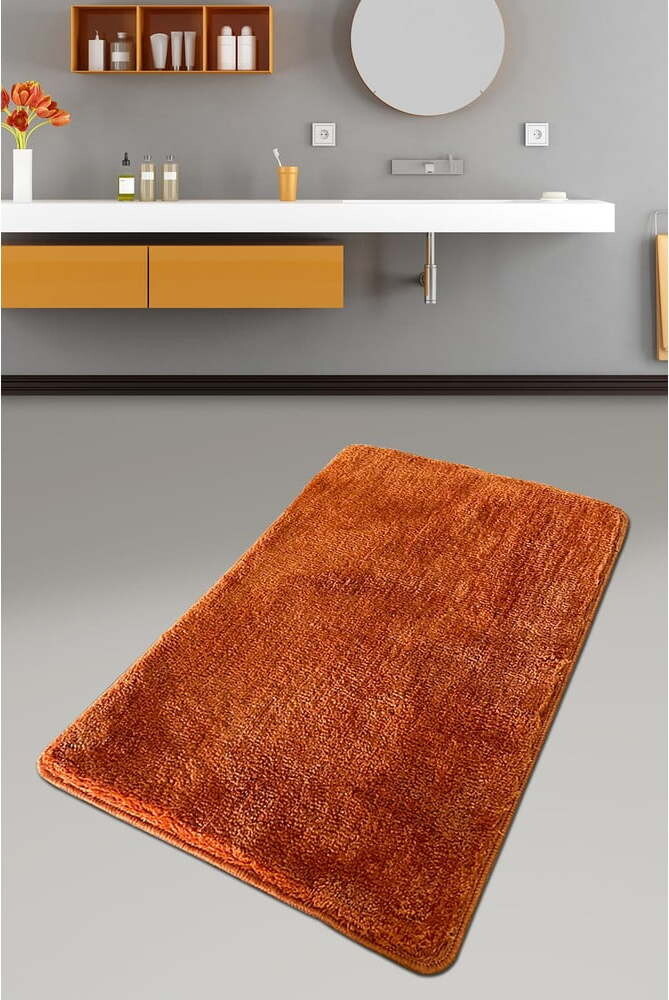 Oranžová koupelnová předložka 60x100 cm Colors Of – Foutastic