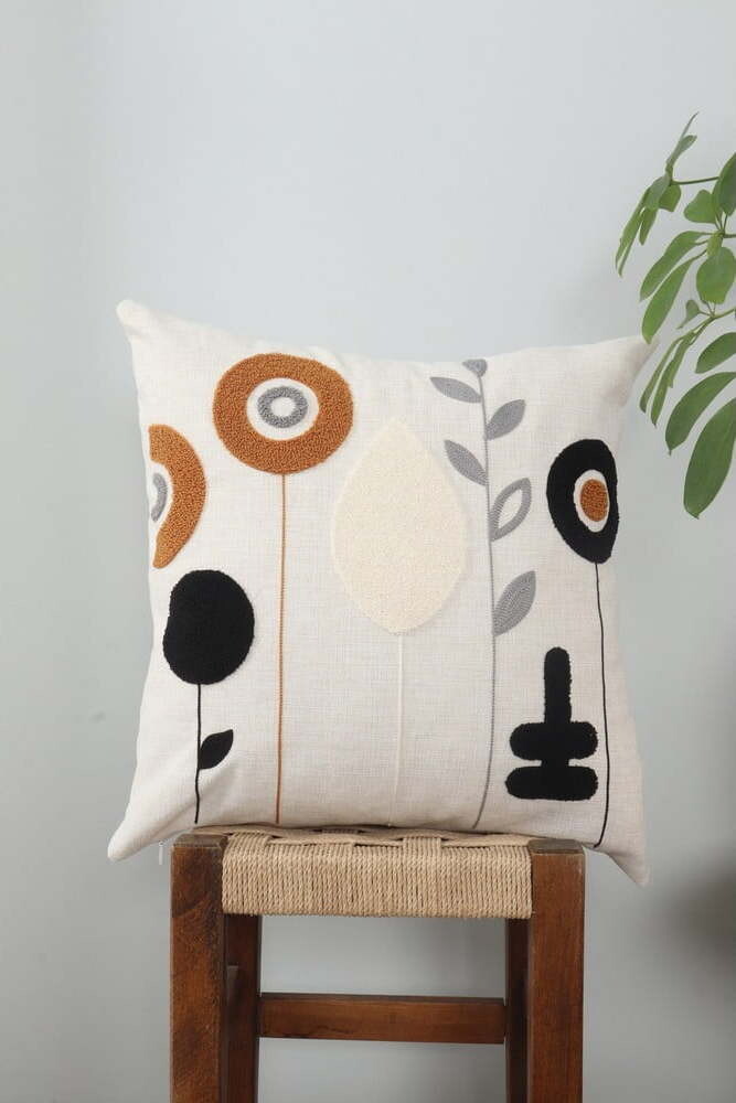 Lněný povlak na polštář 43x43 cm Sunflower – Mioli Decor