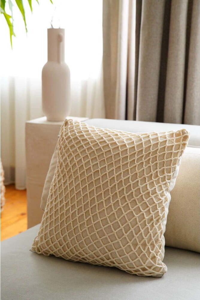 Bavlněný povlak na polštář 43x43 cm Net – Mioli Decor