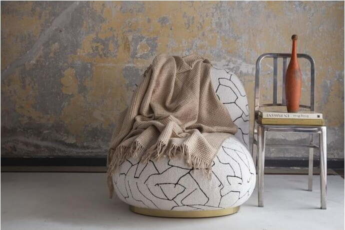 Béžová deka 130x170 cm Brighton – Mijolnir