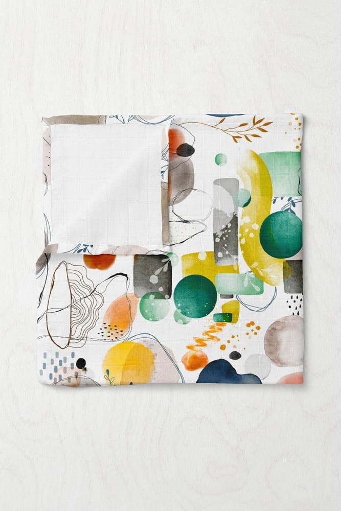 Mušelínová dětská deka 75x100 cm Bohem – Mijolnir