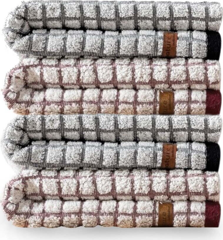 Froté ručníky v sadě 4 ks 50x90 cm Nature – Foutastic