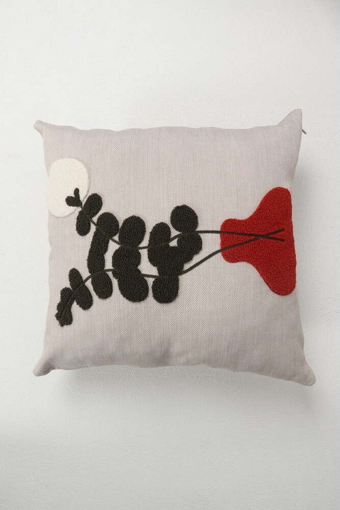 Lněný povlak na polštář 43x43 cm Vazo – Mioli Decor