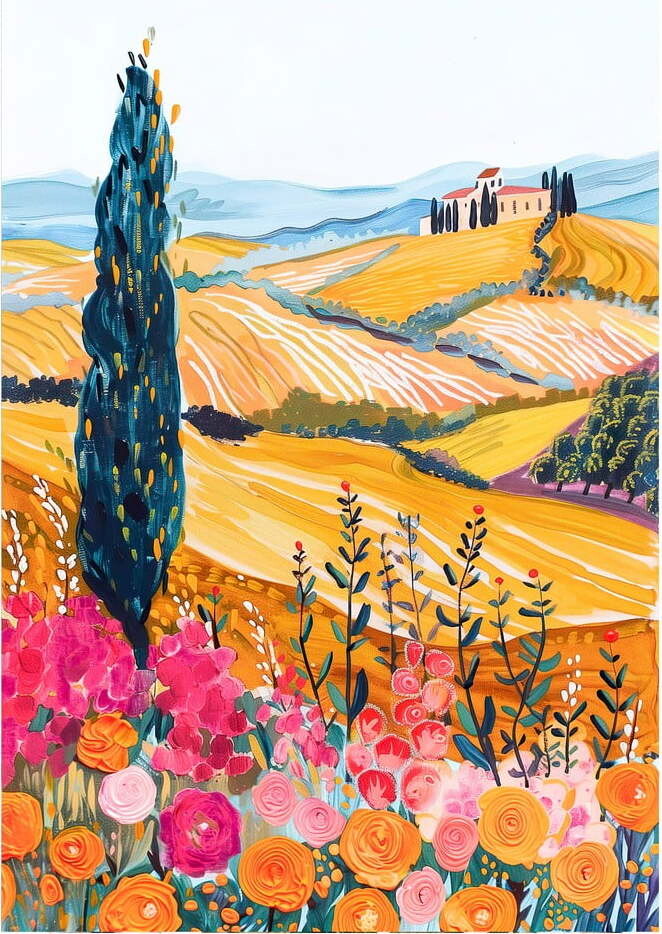 Obraz 60x80 cm Color II – Styler