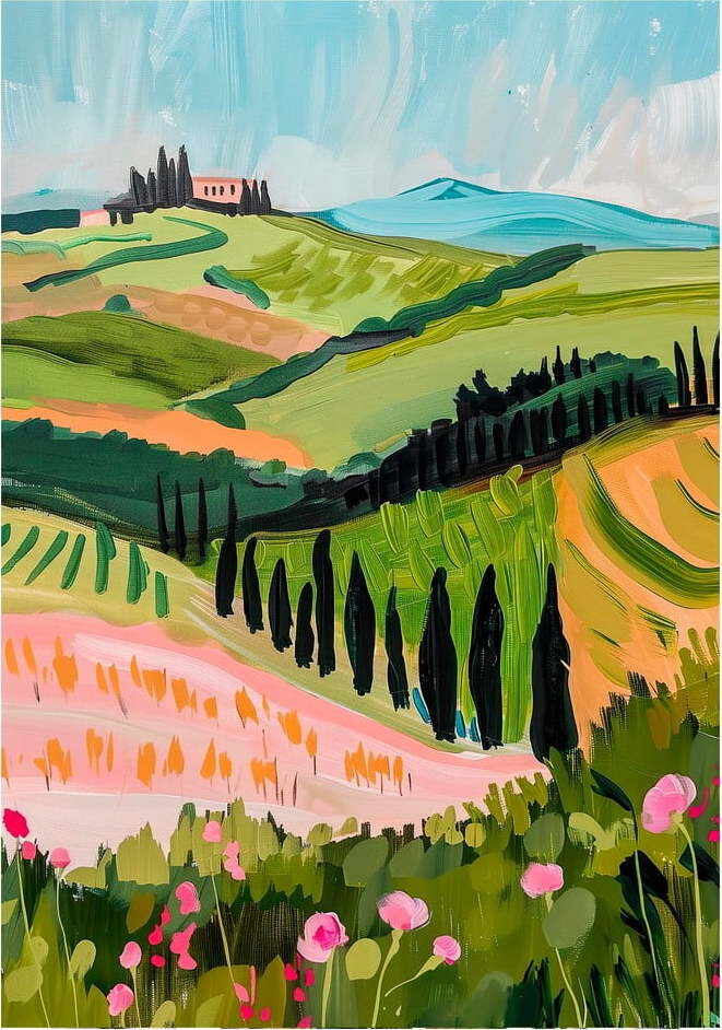 Obraz 60x80 cm Color I – Styler