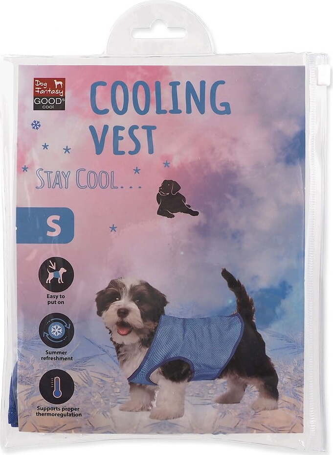 Chladící vesta pro psa Dog Fantasy S – Plaček Pet Products