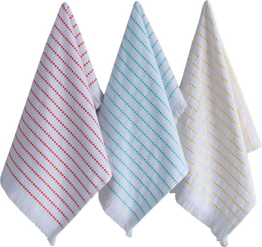 Bavlněné utěrky v sadě 6 ks 40x60 cm Fabia – Foutastic