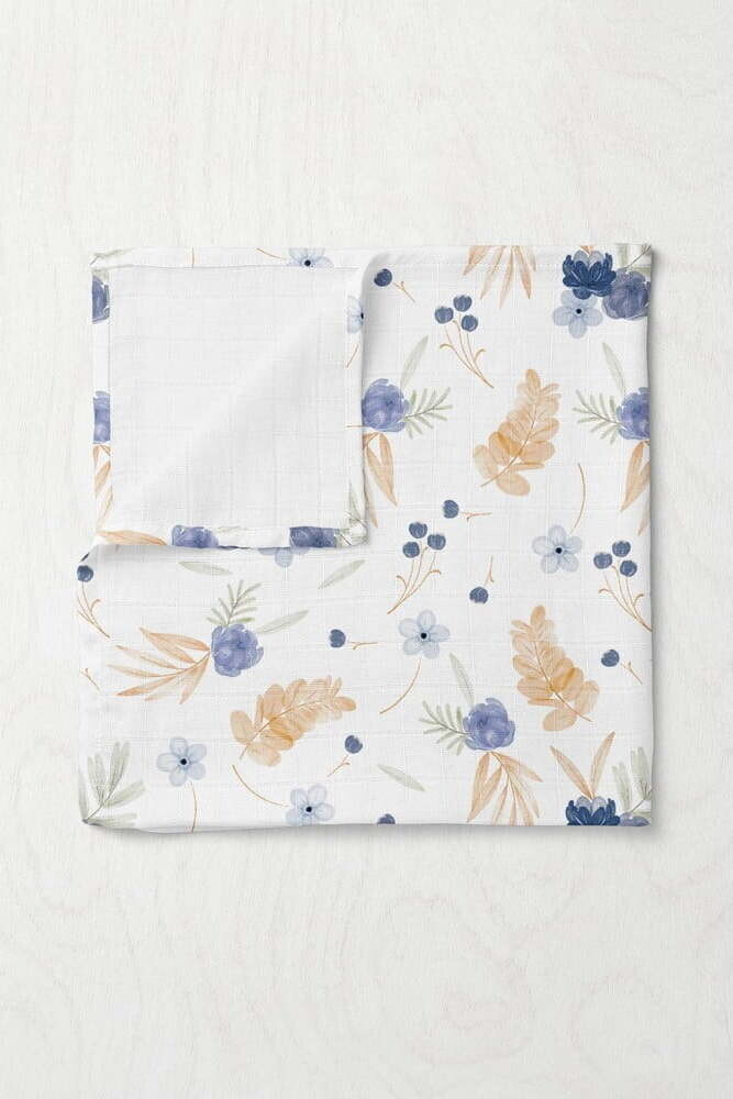 Bílá mušelínová dětská deka 75x100 cm Mina – Mijolnir