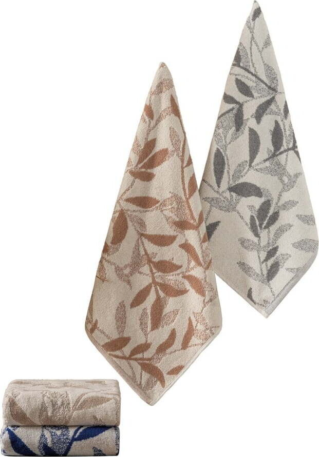 Froté ručníky v sadě 4 ks 50x90 cm Karian – Foutastic