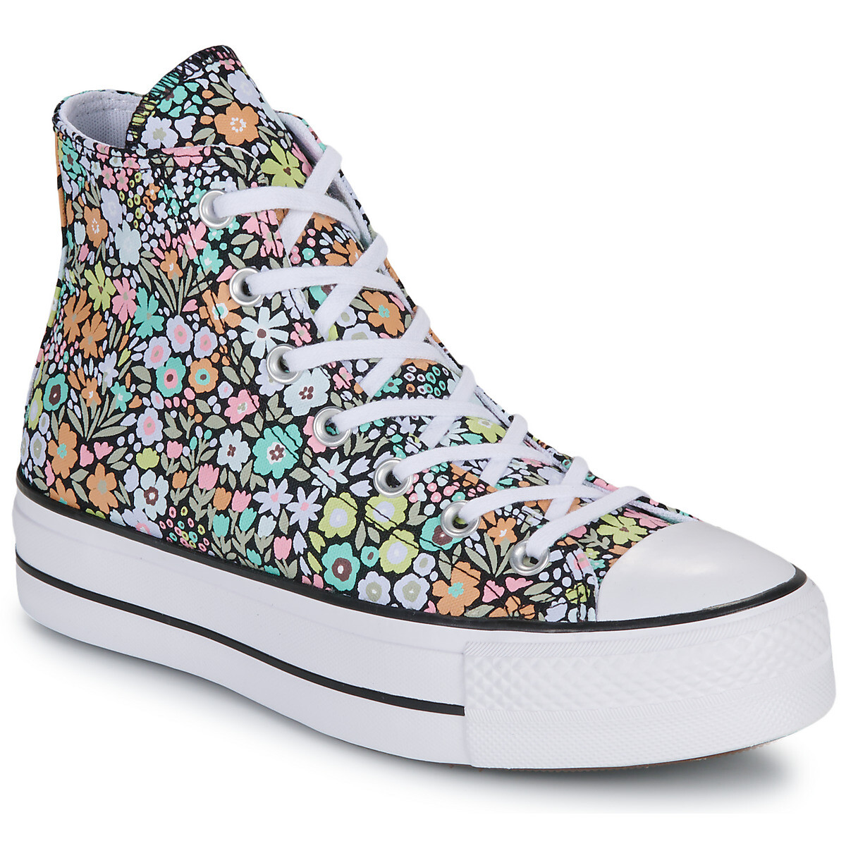 Converse  CHUCK TAYLOR ALL STAR LIFT ALLOVER FLORALS  ruznobarevne