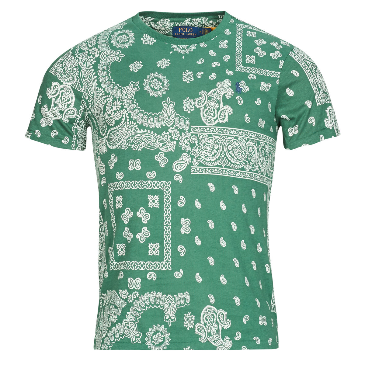 Polo Ralph Lauren  TSHIRT IMPRIME BANDANA  Zelená
