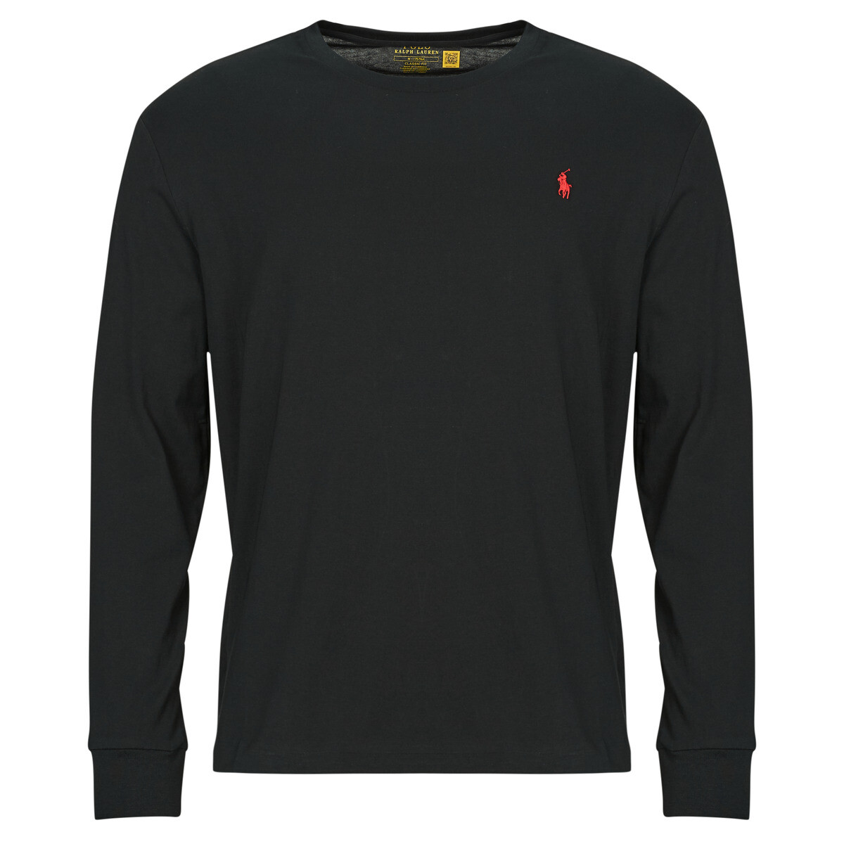 Polo Ralph Lauren  TSHIRT MANCHES LONGUES EN COTON  Černá