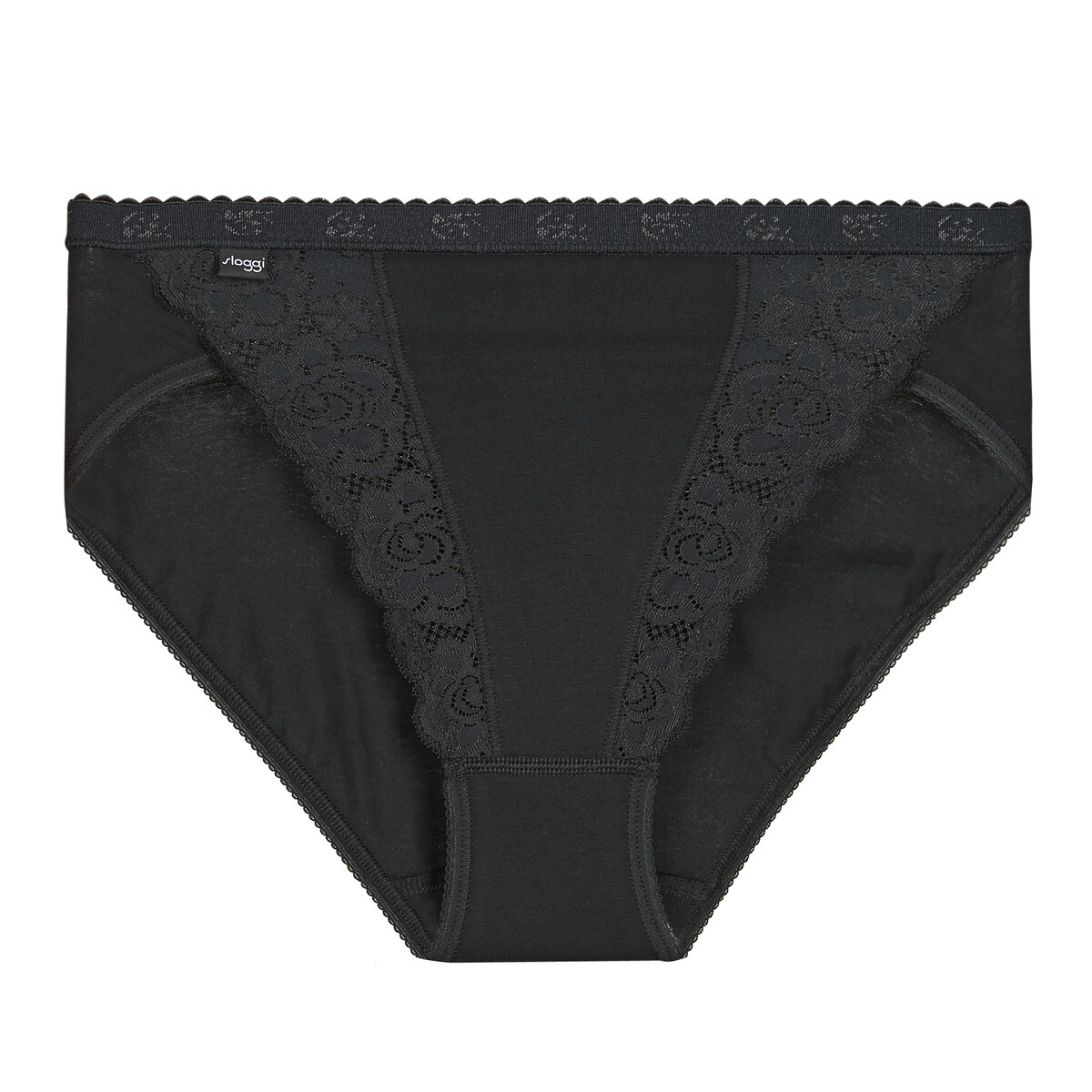 Sloggi   Chic Tai PACK DE 4  Černá