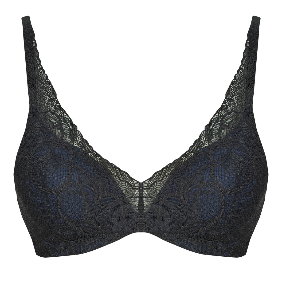 Triumph  Body Make-Up Illusion Lace WP  Černá