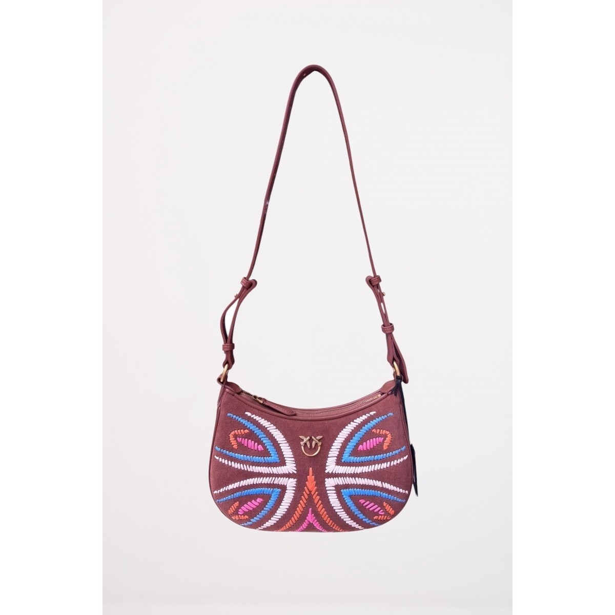 Pinko  HALF MOON MINI FL  Hnědá