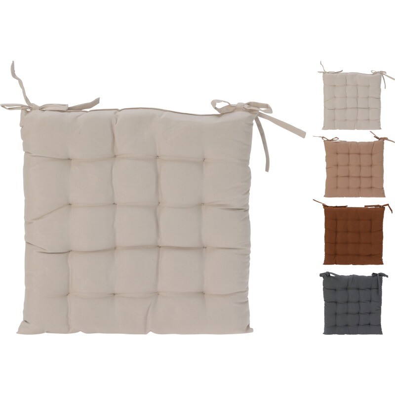 EXCELLENT Podsedák na židli 40 x 40 cm přírodní KO-A35842370prir