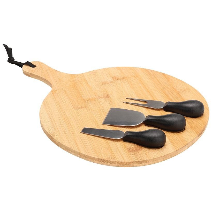 EXCELLENT Sada na krájení sýrů s prkénkem sada 4 ks KO-210001370