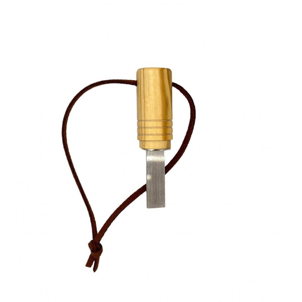 Škrtadlo Oliva EX - hnědé-stříbrné