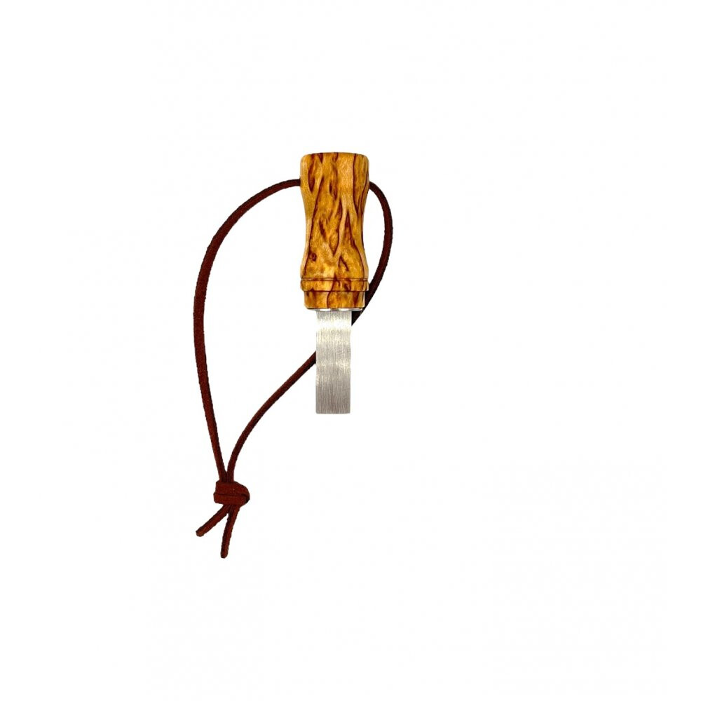 Škrtadlo Karelka Blonde HG - hnědé-stříbrné