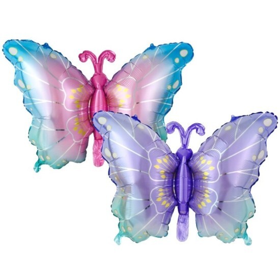 IMPAP Fóliový balónek motýl - 79 x 52,5 cm - 24361