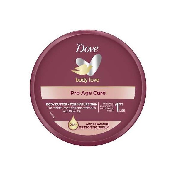 Dove Tělové máslo pro zralou pokožku Pro Age (Body Butter) 250 ml
