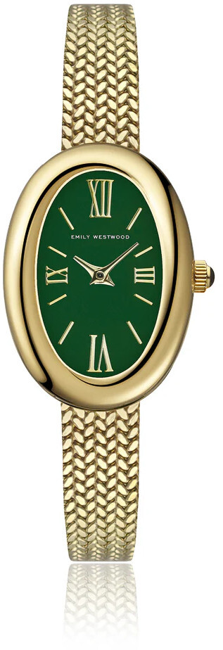 Emily Westwood Emily Oval Gold Mesh EHZ-5910G