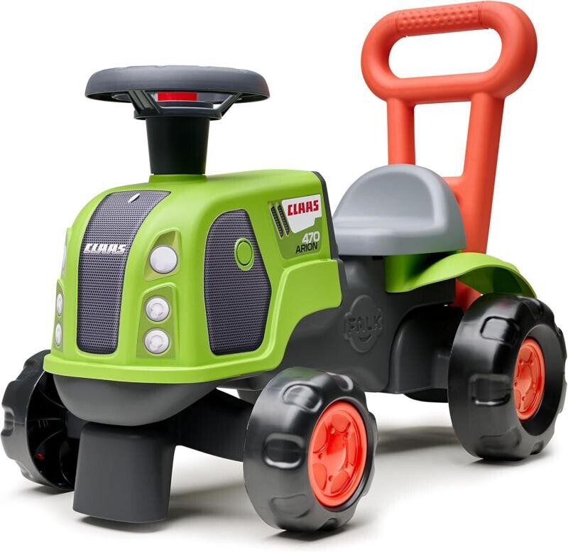 Falk Odrážedlo a chodítko 2v1 traktor Baby Claas 312S