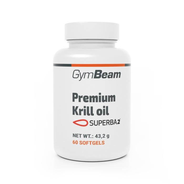 GymBeam Premium Krill oil Superba2 60 kaps.