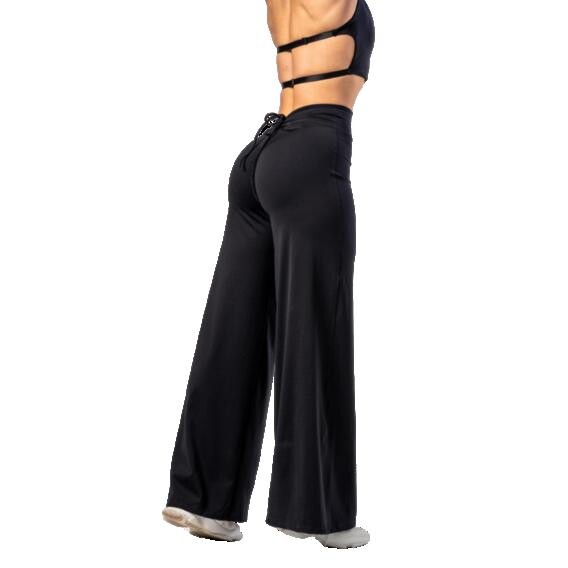 Nebbia Deni x NEBBIA Flared kalhoty s vysokým pasem 312