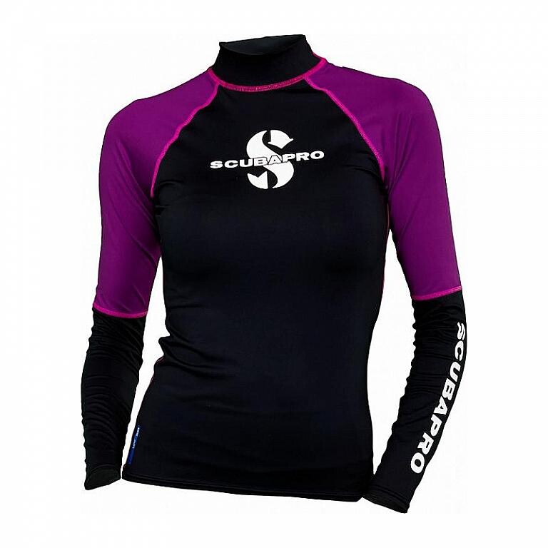Scubapro Dámské lycrové triko RASHGUARD JEWEL UPF50, dlouhý rukáv
