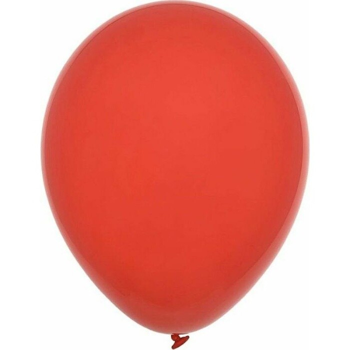 Balónky latexové pastelové červené 28cm 100ks