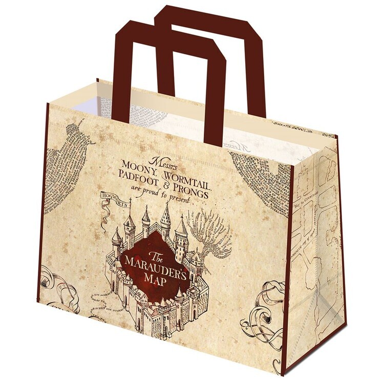 PYRAMID Taška Harry Potter - Marauders Map, 100% polyester