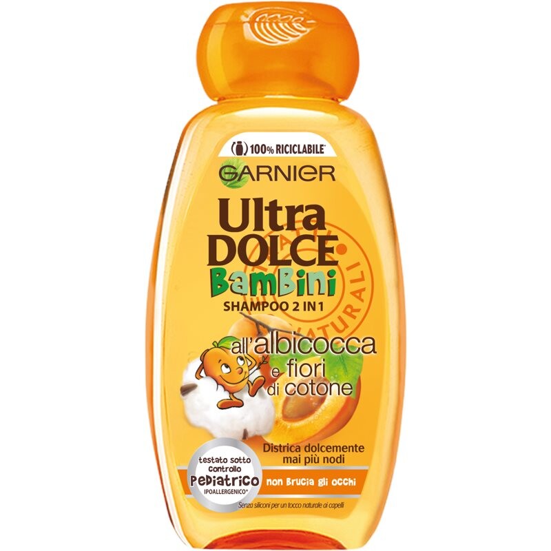 Garnier Ultra Doux Kids Apricot šampon pro děti 200 ml