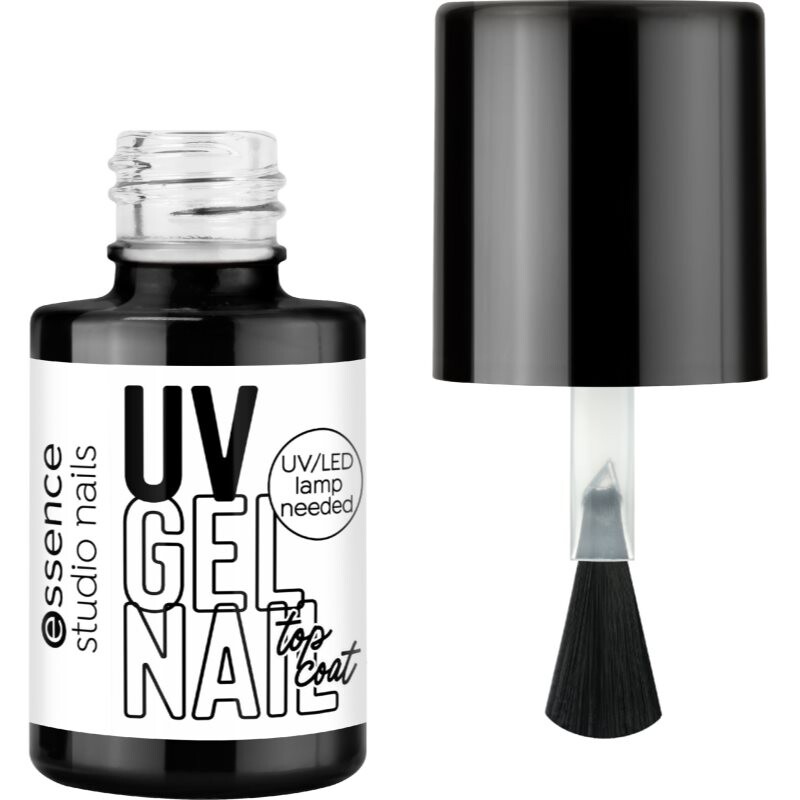 essence studio nails UV GEL NAIL vrchní lak na nehty odstín 01 perfect ending 5 ml