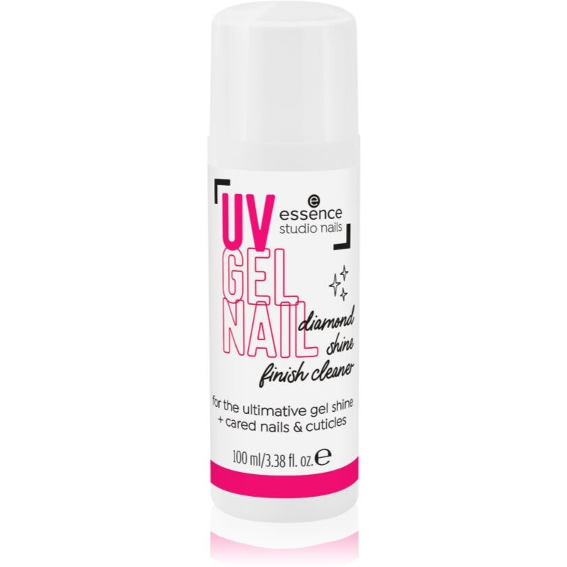 essence studio nails UV GEL NAIL čistič nehtů pro lesk 100 ml