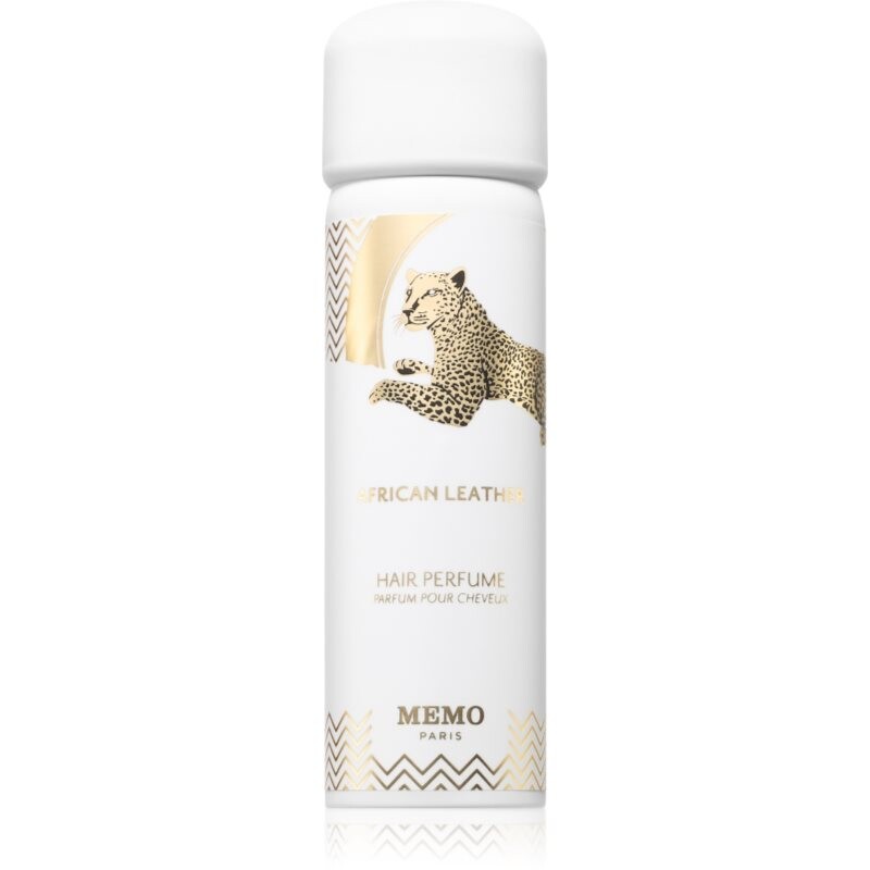 Memo Paris African Leather parfémovaná mlha do vlasů unisex 80 ml