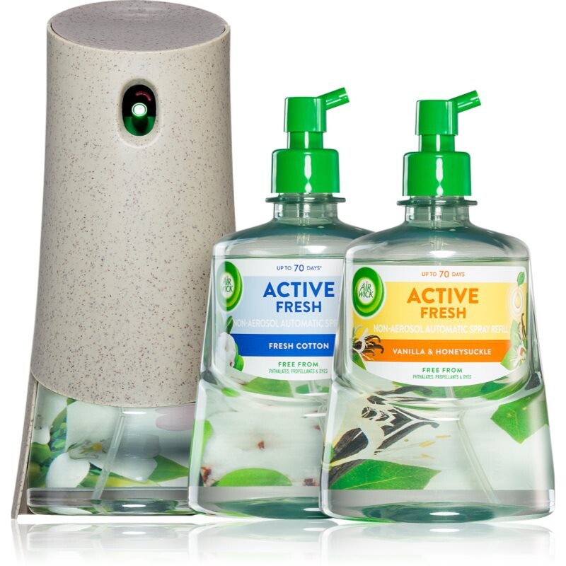 Air Wick Active Fresh 280 days Fragrance Set dárková sada